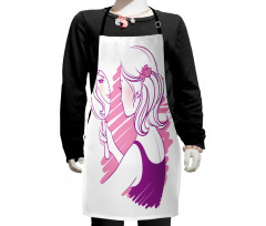 Teenage Girl Kids Apron