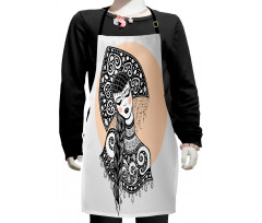 Slavic Woman Kids Apron