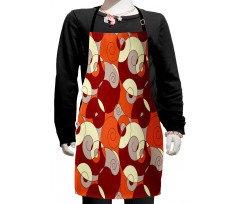 Psychedelic Spiral Kids Apron