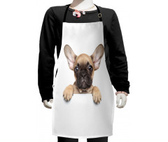 Pedigreed Young Puppy Kids Apron