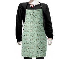 Birds and Cages Artwork Kids Apron