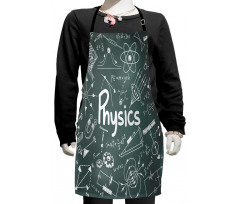 Physics and Math School Kids Apron