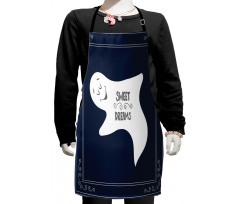 Sleeping Ghost Kids Apron