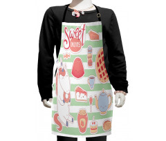 Unicorn Deserts Kids Apron