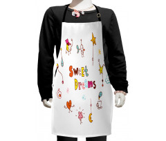 Doodle Stars Toys Kids Apron