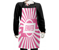 American Girls Name Kids Apron