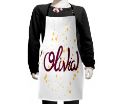 Traditional Girl Name Kids Apron