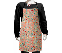 Bullseye Circles Kids Apron