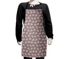 Ginkgo Leaves Retro Kids Apron