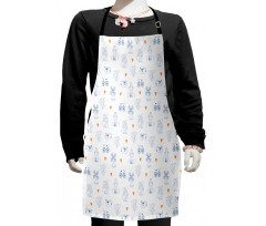 Classic Clogs Bicycles Kids Apron