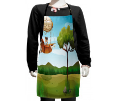 Fantasy Explorer Boy Kids Apron