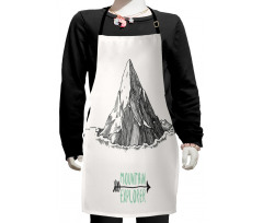 Sketch Mountain Arrow Kids Apron