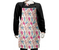 Colorful Happy Kawaii Kids Apron