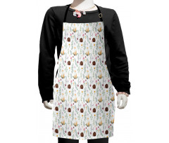 Rural Wildlife Composition Kids Apron