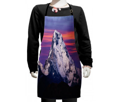 Himalayas in the Sunset Kids Apron