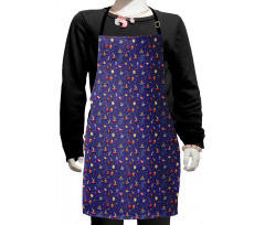 Space Characters Galaxy Kids Apron