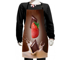 Strawberry Chocolate Kids Apron