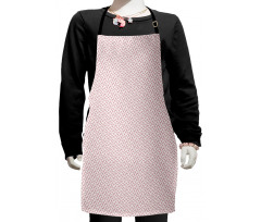 Soft Pinkish Motif Kids Apron