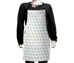 Fresh Petunia Growth Kids Apron