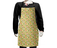 Healthy Cooking Theme Kids Apron