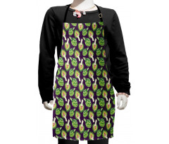 Artichokes Purple Kids Apron