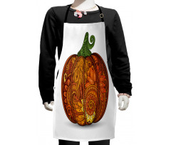 Style Pumpkin Kids Apron