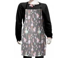 Dancers and Unicorns Kids Apron