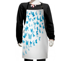 Butterfly Flock Kids Apron