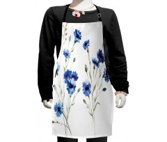 Carniation Flowers Kids Apron