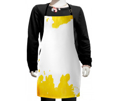 Watercolor Stain Kids Apron