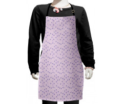 Flowery Spring Twigs Kids Apron