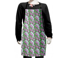 Bouquets of Fresh Flowers Kids Apron