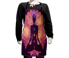 Psychedelic Mandala Kids Apron