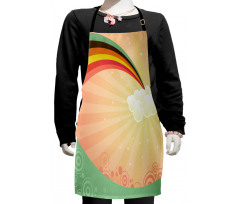 Cloud Kids Apron