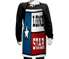 State Flag Design Kids Apron