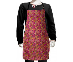 Blossom Persian Folk Kids Apron