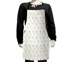 Ice Cream Pineapple Kids Apron