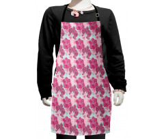 Orchid Grunge Kids Apron