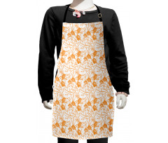 Flowering Stem Kids Apron