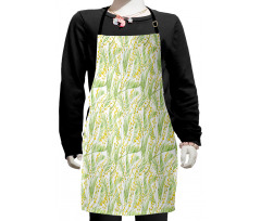 Watercolor Mimosa Kids Apron