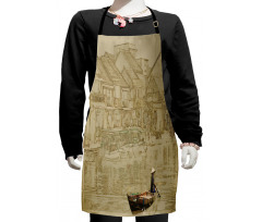 Vietnam Scenery Kids Apron