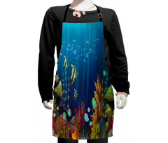 Coral Reef Fishes Kids Apron