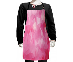 Abstract Polygonal Fractal Kids Apron