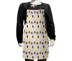 Crocked Line Lemons Kids Apron