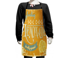 Refreshing Lemonade Kids Apron