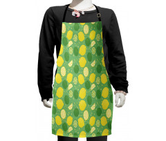 Messy Spotted Drawing Kids Apron