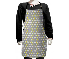 Stormy Sky Kids Apron