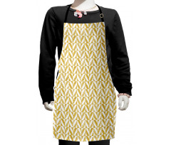 Herringbone Zigzags Kids Apron