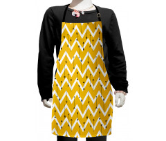 Arrows on Zig Zag Chevron Kids Apron