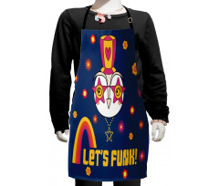 Cartoon Owl Funky Kids Apron